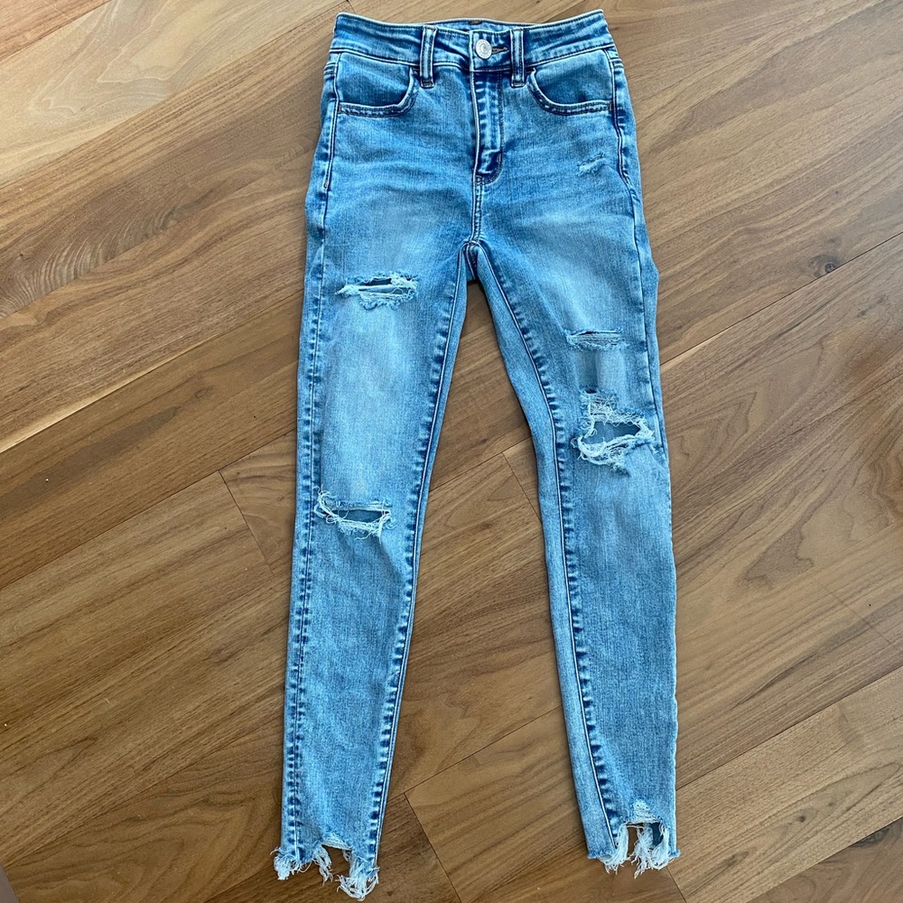 AE Next Level Stretch Hi- Rise Jegging Jeans - Picture 5 of 11